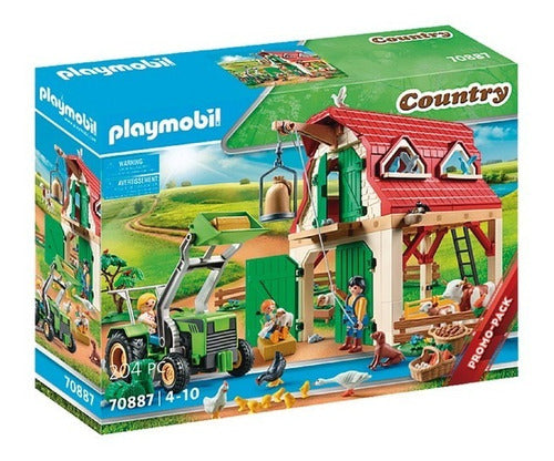 Playmobil 70887 Granja De Animales Pequeños Original