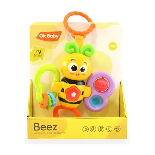 Sonajero Colgante Musical Abeja Bebe Ok Baby Okbb0296