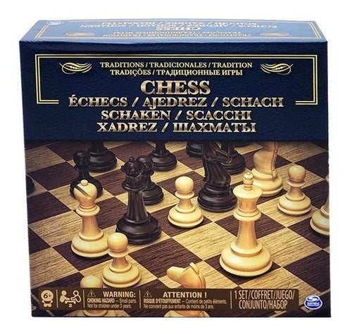 Ajedrez Con Piezas De Plastico Spin Master 98367
