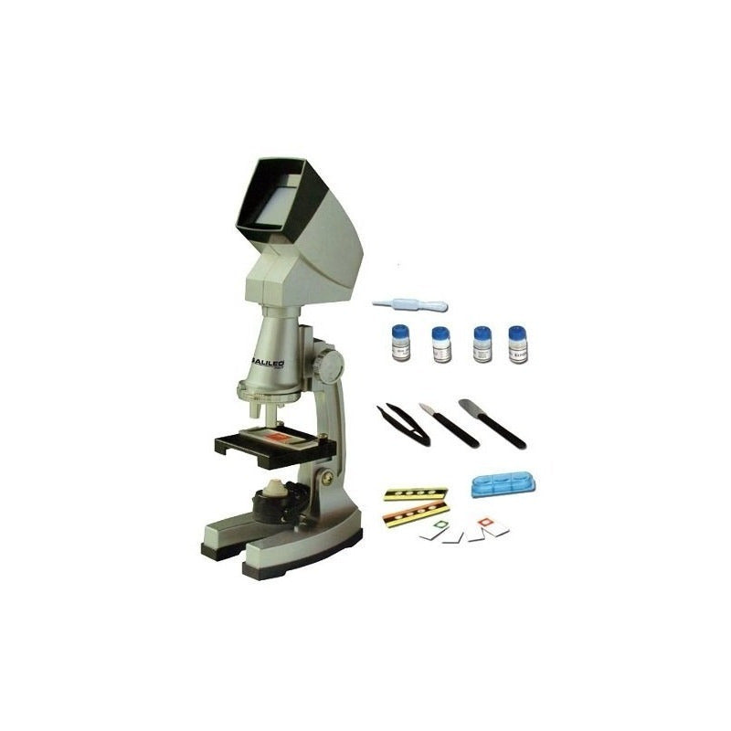 Microscopio Galileo Tmpz-c1200 1200x Con Luz Proyector Zoom