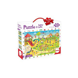 Rompezabezas Puzzle 50 Piezas Con Lupa Original Antex 3035