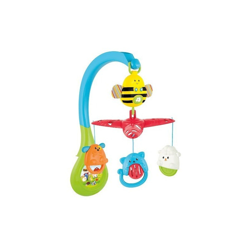 Movil Cunero Musical Para Bebe 0856 Marca Winfun