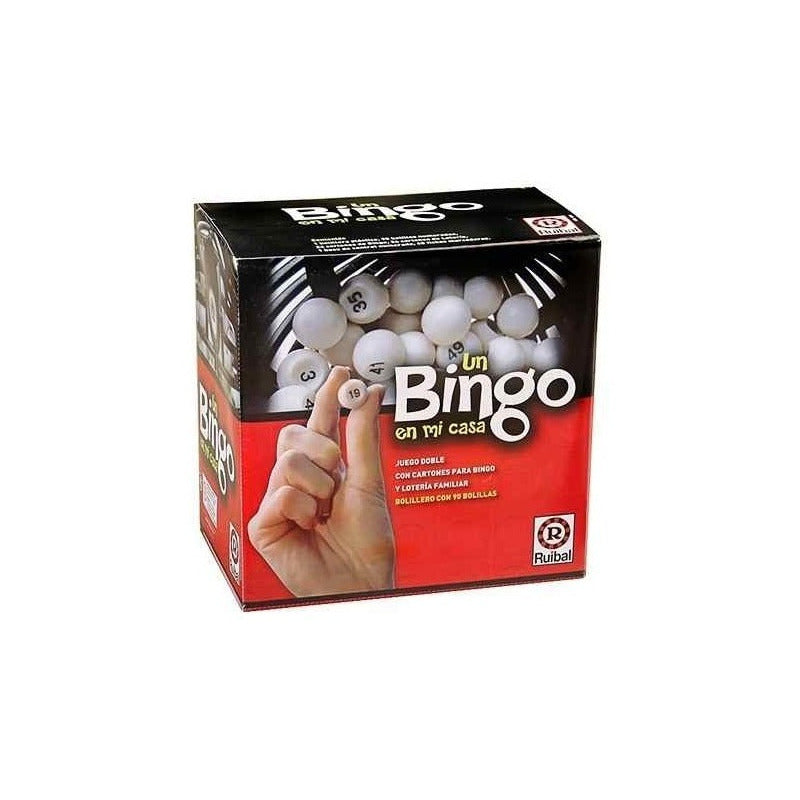 Juego Doble De Bingo Y Loteria Familiar Original De Ruibal