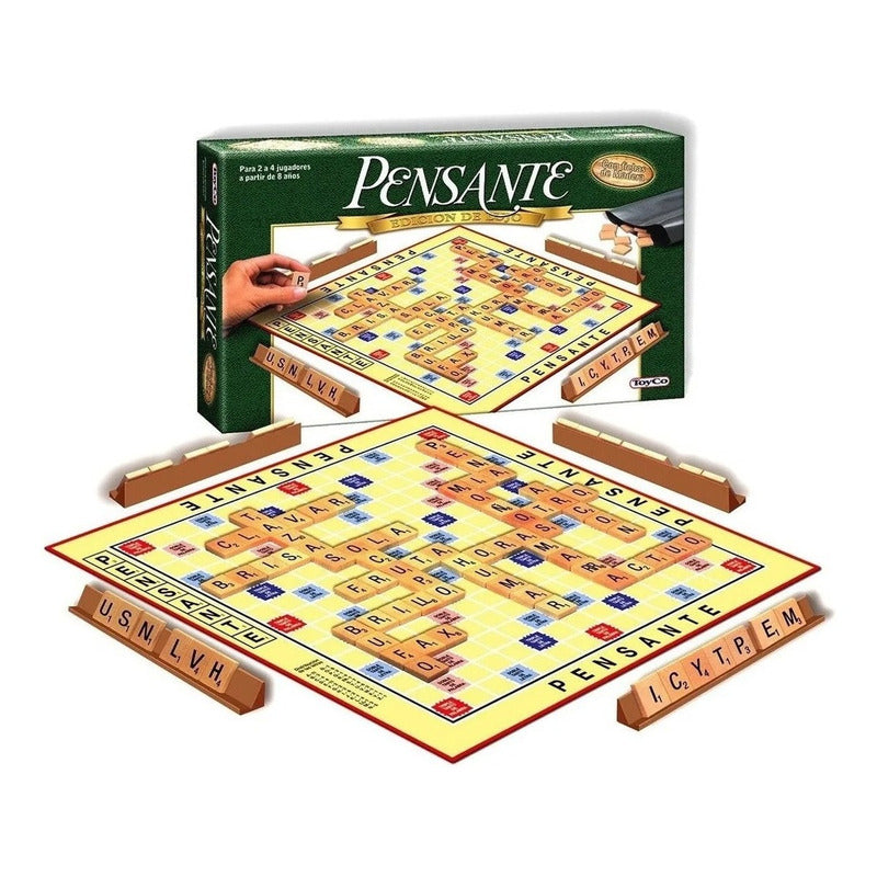 Pensante Edicion De Lujo Palabras Cruzadas Original Toyco