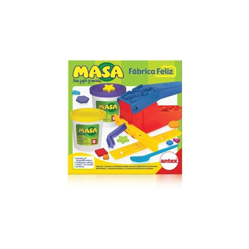 Masa Para Moldear Modelo Fabrica Feliz Original Antex