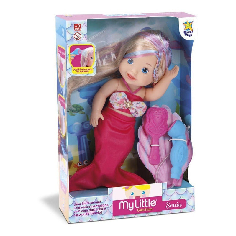 Muñeca Bebe Pequeña Sirena Ikdiv026