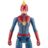 Muñeco Avengers Capitana Marvel 30cm Titan Hero E3309 Hasbro