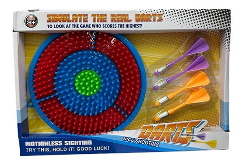 Tiro Al Blanco Con 4 Dardos En Caja 50968