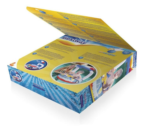 Asiento Flotador Inflable Auto Con Volante Bestway 34103