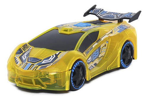 Auto De Carreras Con Luz Y Sonido Motor Rush