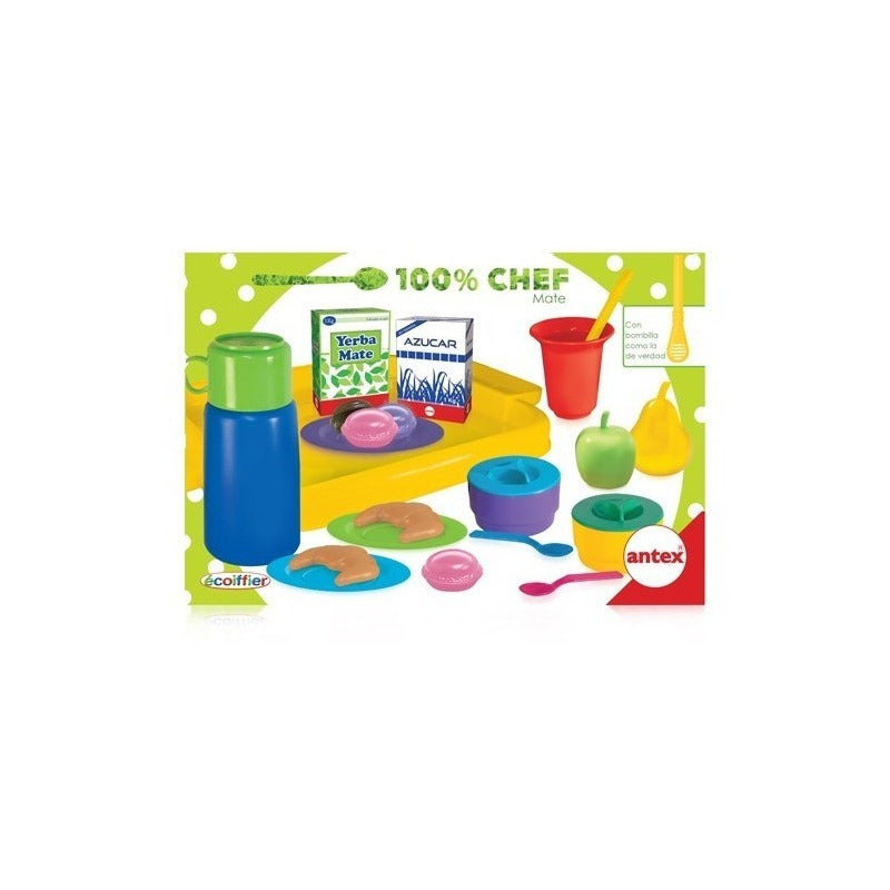 Set De Mate Con Bombilla Bandeja Y Accesorios Antex