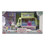 Bunny Boutique Set Food Truck Con Conejita Ditoys 2414