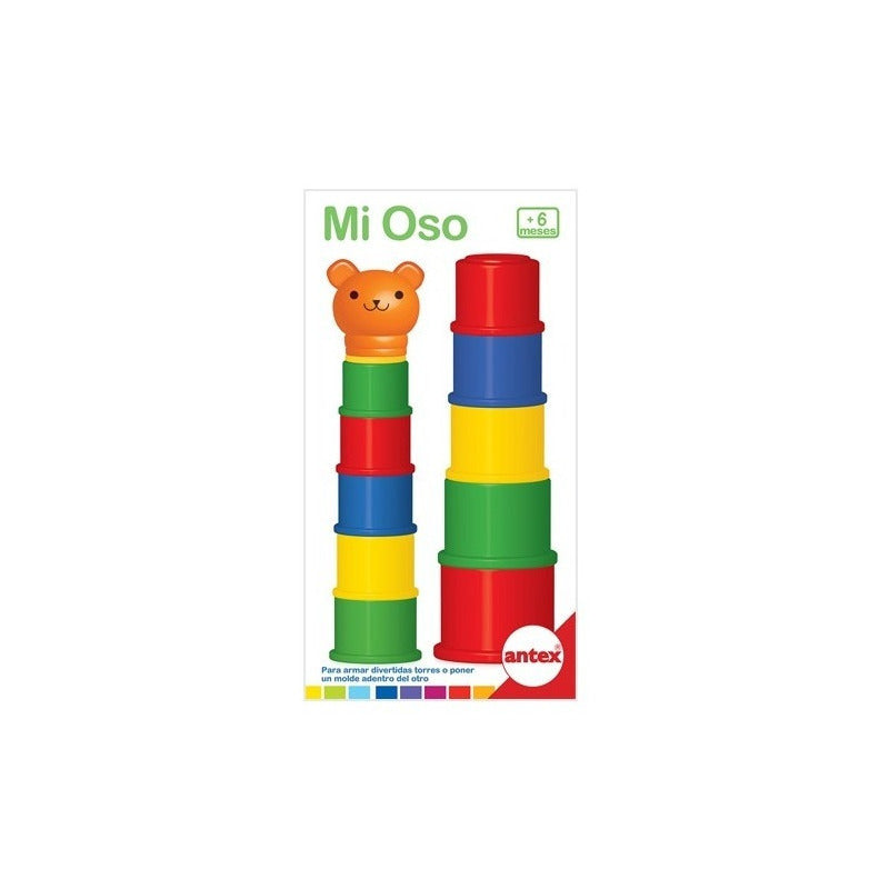 Mi Oso Apilable Juego Didactico Original Antex 2276
