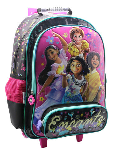 Mochila Con Carro Encanto Ep146 Disney Original 18''