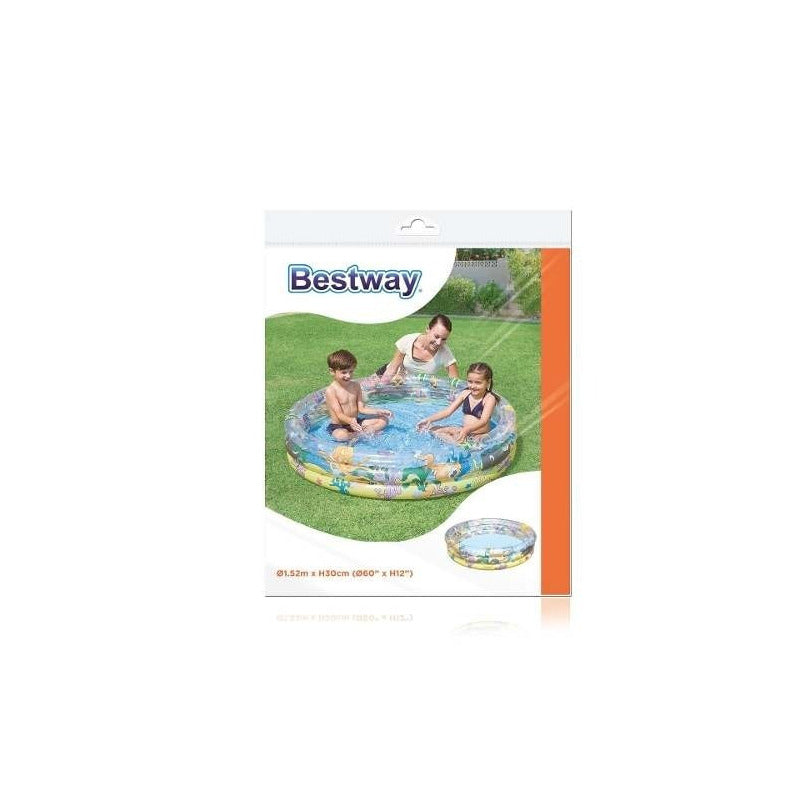 Pileta Inflable Redonda 3 Aros 152x31cm Bestway 51082