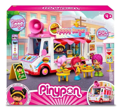 Pinypon Food Truck Hamburgueseria Con Accesorios Orig 17210