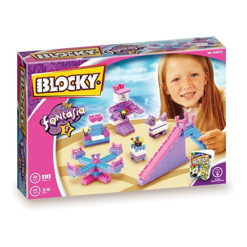 Blocky Fantasia 1 Tipo Rasti Con 70 Piezas Original Dimare