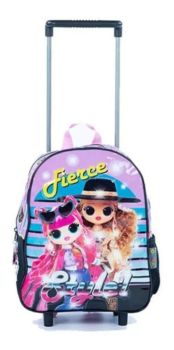 Mochila Con Carro Lol Jardin Con Lic. Original 12'' 85501