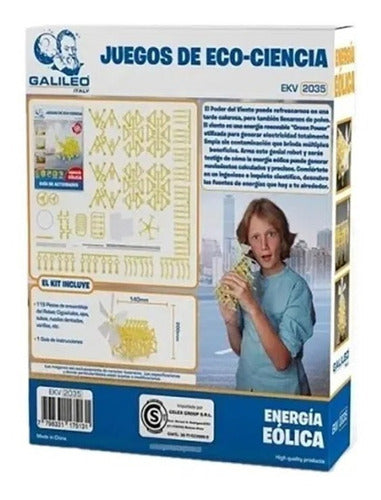 Juego De Eco Ciencia Didáctico Energía Eólica Galileo Italy
