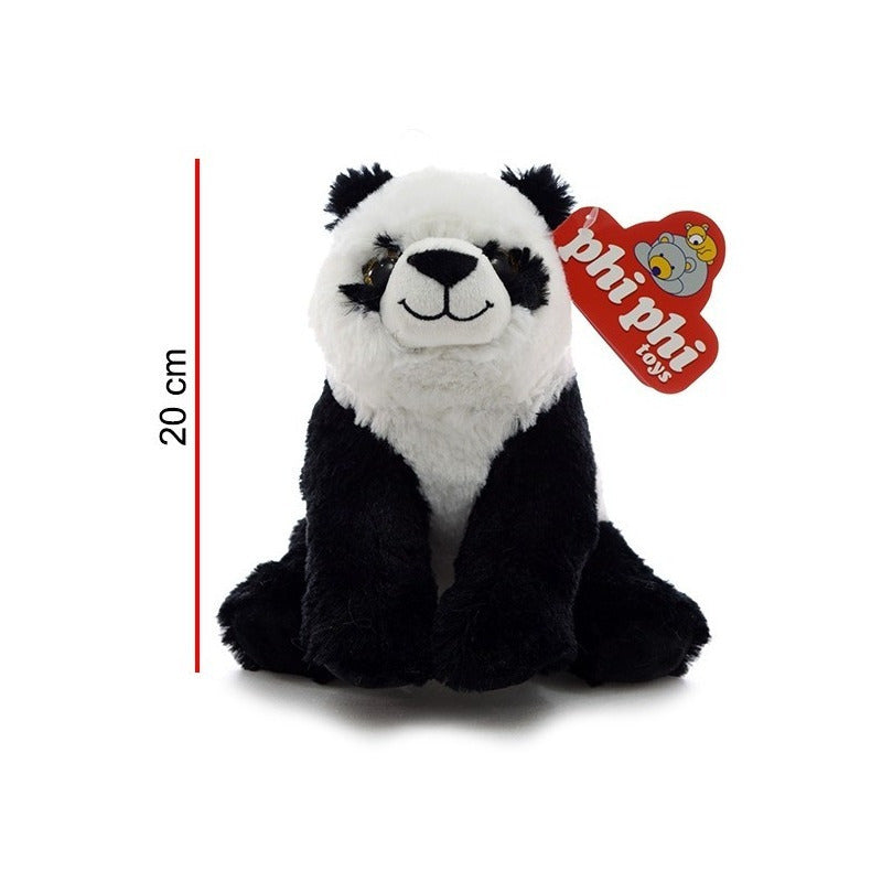 Peluche Oso Panda 20cm Phi Phi Toys 4457