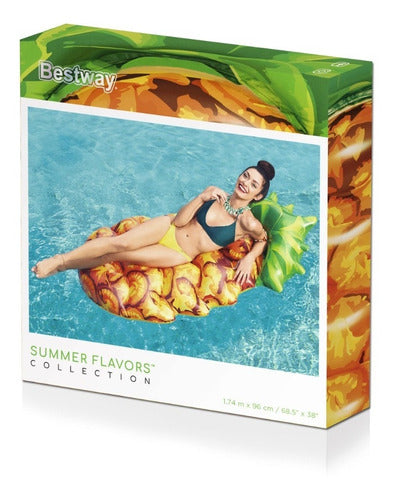 Colchoneta Inflable Forma De Anana 43310 Bestway
