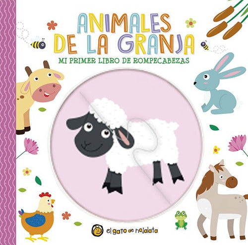 Animales De La Granja Rompecabezas Libro Para Niños 3045