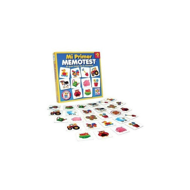 Mi Primer Memotest Gran Juego De La Memoria Ruibal Original