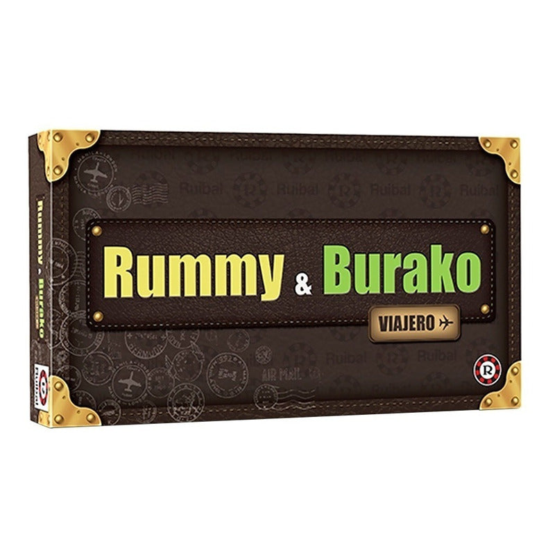 Rummy Burako Viajero Juego De Mesa Original Ruibal