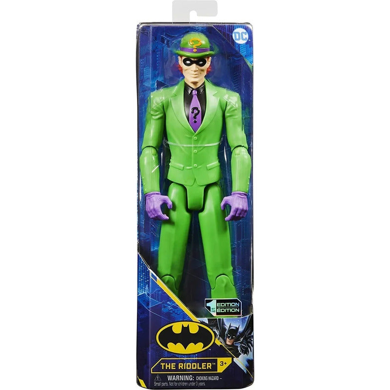 Acertijo Riddler Figura Articulada 30cm Original Dc 67800a