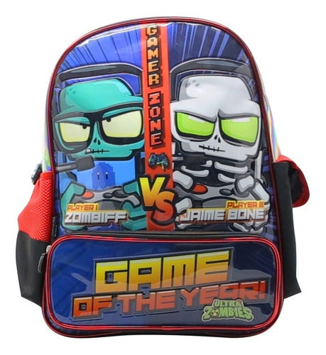 Mochila Espalda Ultra Zombie Om119 Original 18''
