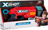 Pistola X-shot Reflex 6 Con 12 Dardos 20mts Original Zuru