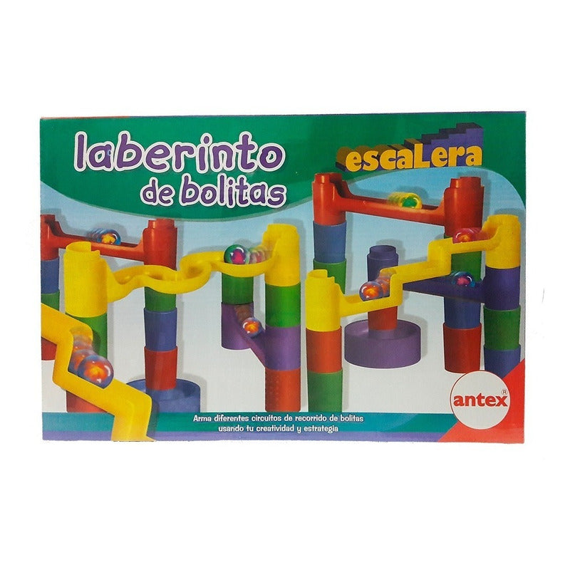 Laberinto De Bolitas Escalera Juego De Mesa Original Antex