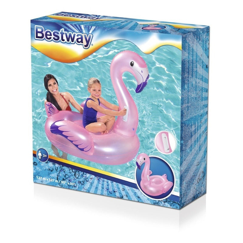 Flamenco Flotador Inflable Salvavidas Grande 41122 Bestway
