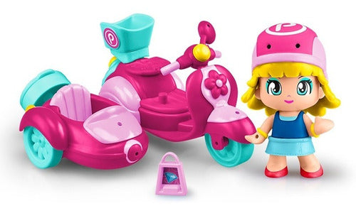Pinypon Vehiculo Con Figura Y Accesorios Original 12713